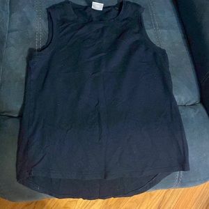 Cabinet sleeveless tee blue modal size XS